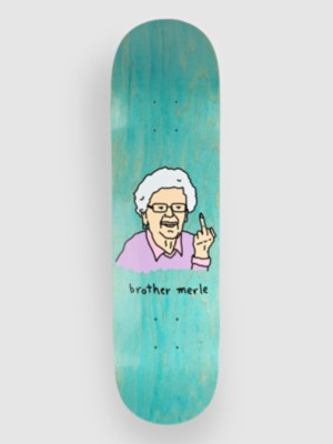Photos - Other for outdoor activities Brother Merle  Merle Betty 8.25" Skateboard Deck teal 