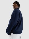 Carhartt WIP Half Zip American Script Hoodie med Dragkedja