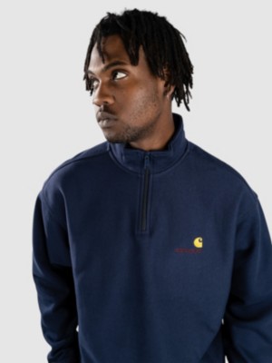 Half Zip American Script Felpa