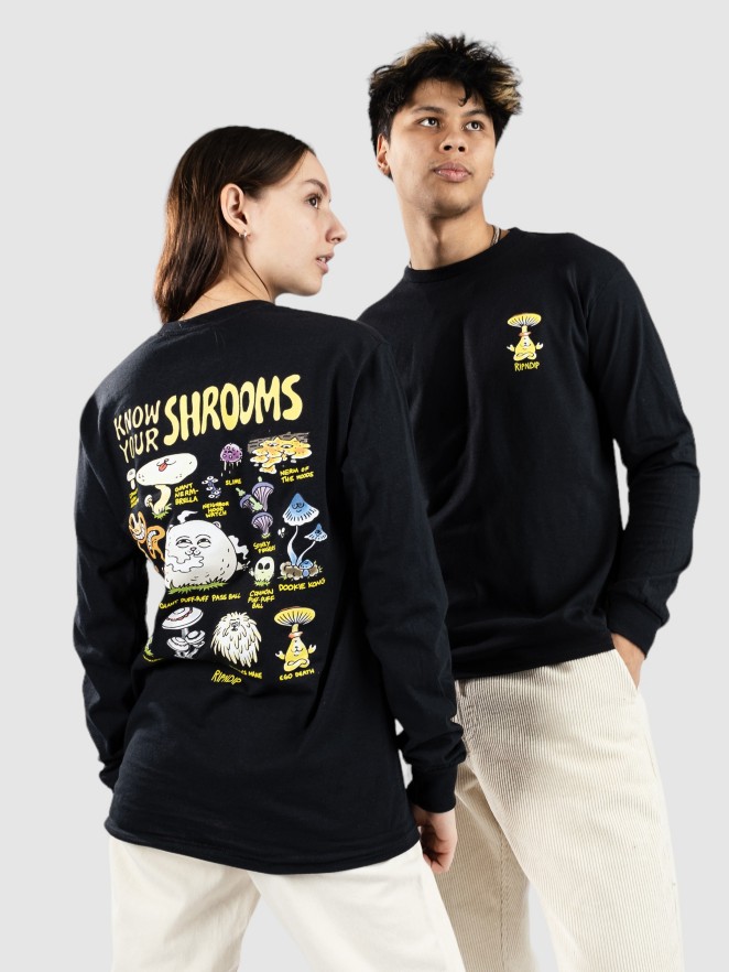 RIPNDIP Know Ur Shrooms T-Shirt