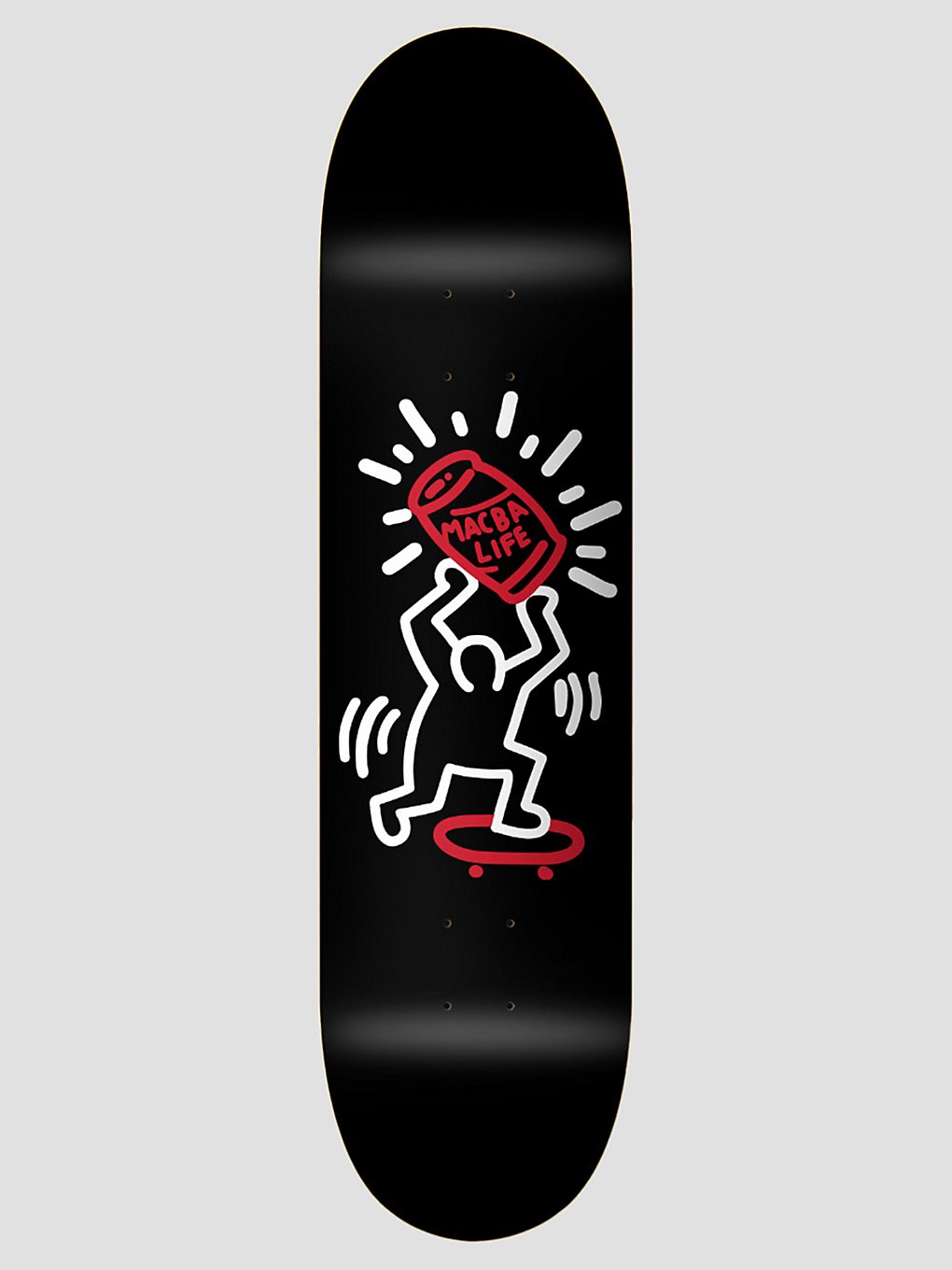 Macba Life Dummy 8,1" Skateboard Deck black kaufen