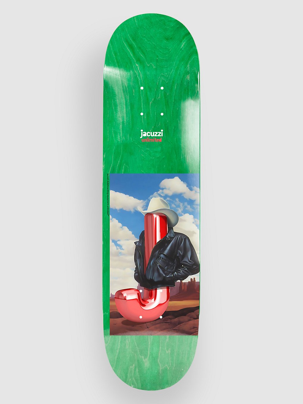 Jacuzzi Unlimited Big Ol J 8.5" Skateboard Deck green kaufen