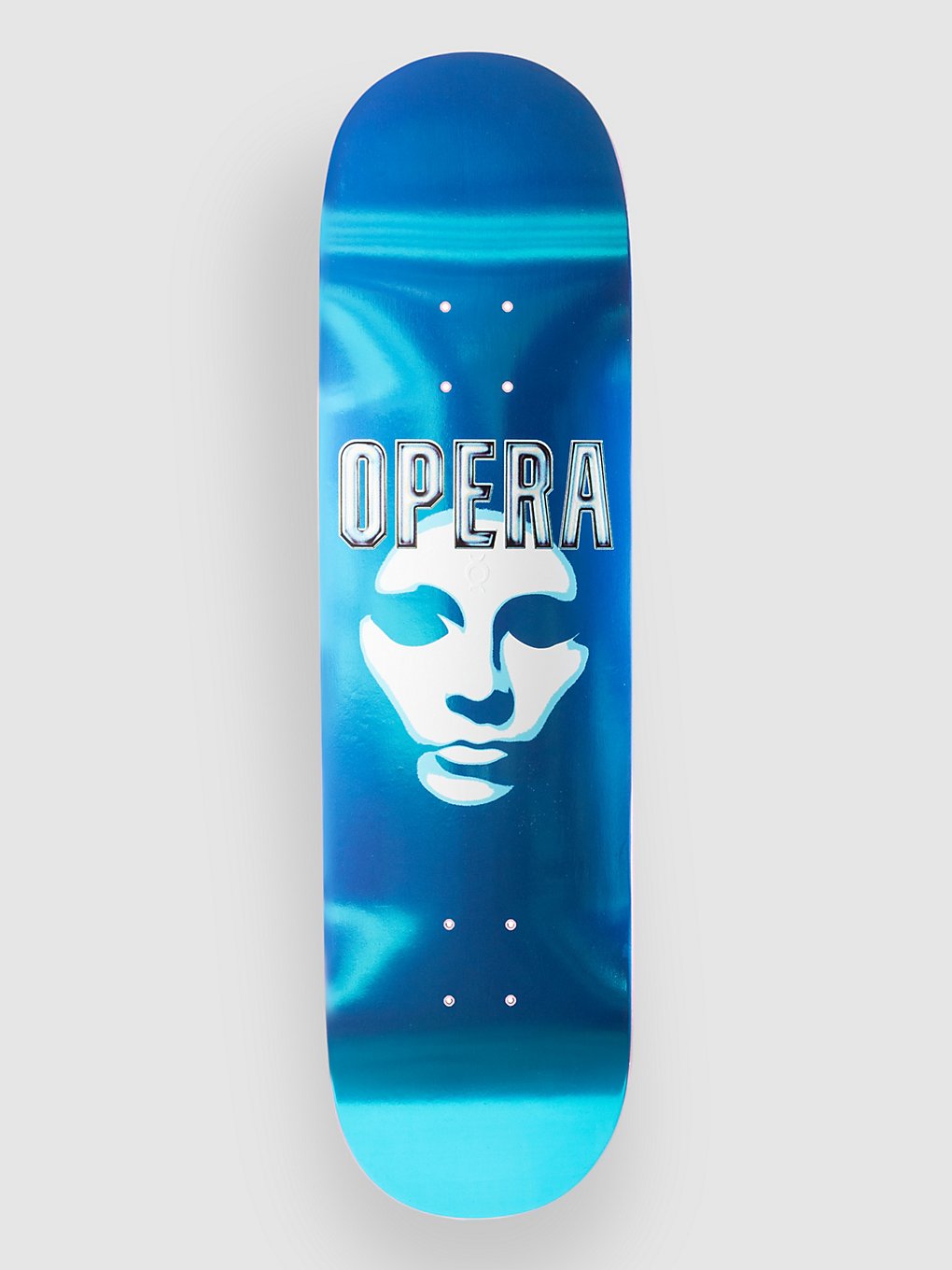 Opera Skateboards Mask Logo - 8.5" Skateboard Deck blue kaufen