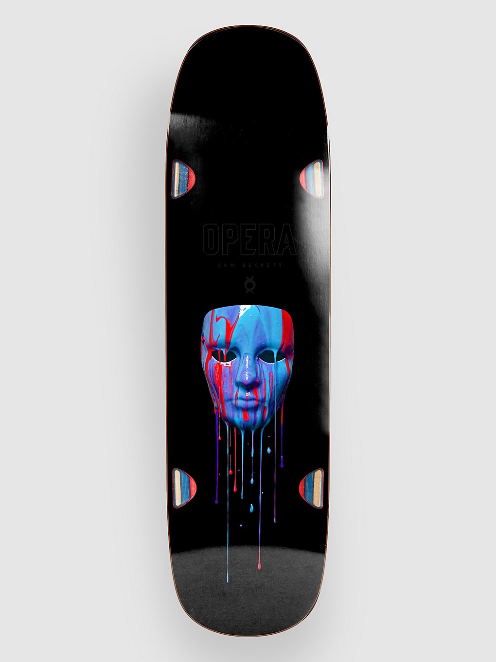 Opera Skateboards Sam Beckett - Melt 8.75" Skateboard Deck black kaufen
