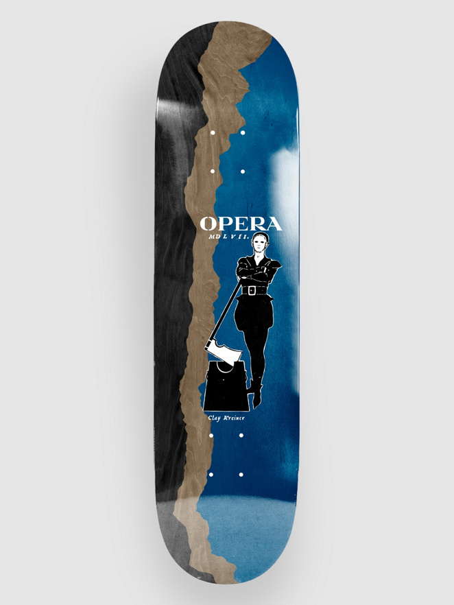 Opera Skateboards Clay Kreiner - Cutter 8.5″ Tabla de skate