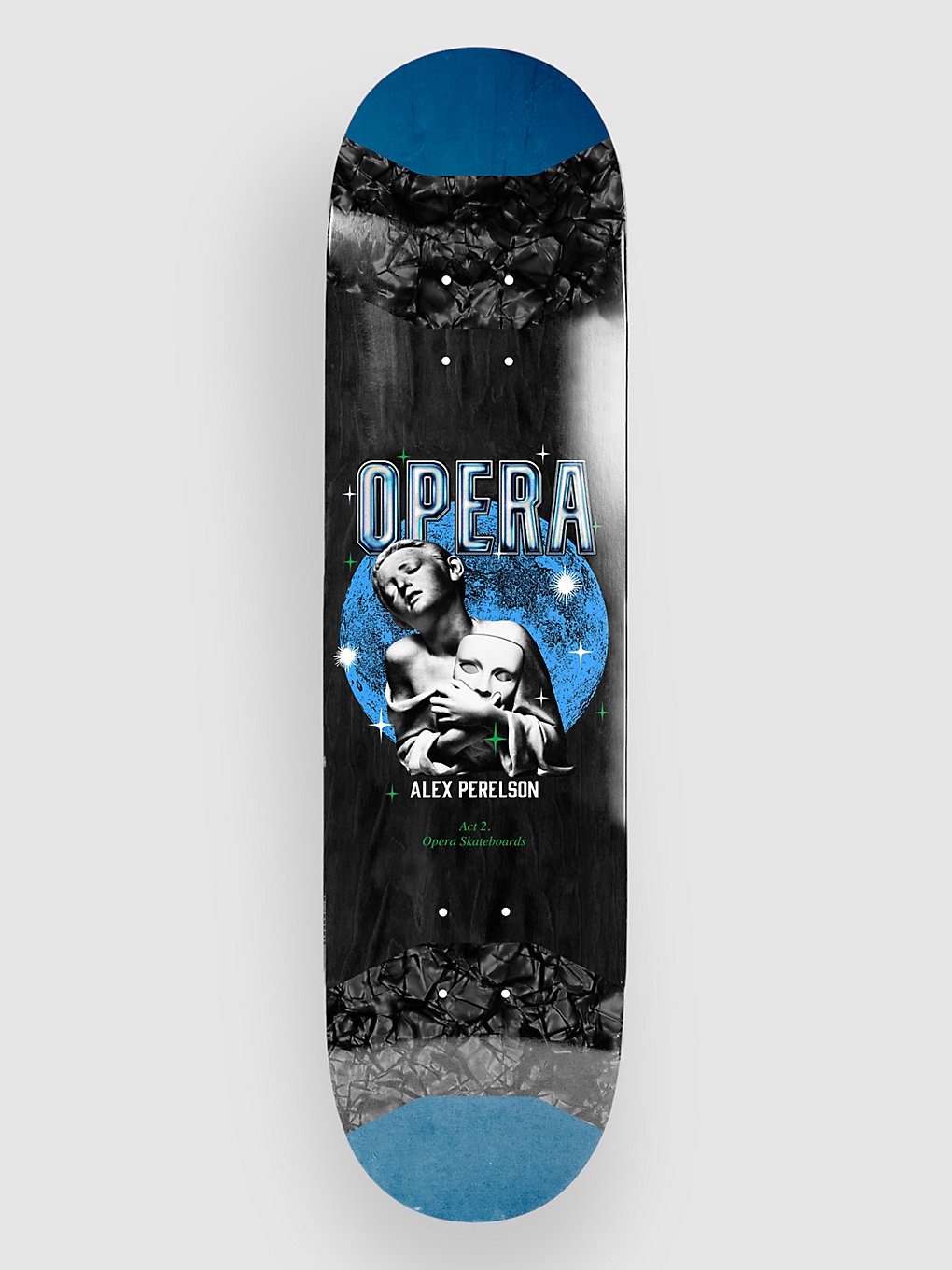 Opera Skateboards Alex Perelson - Grasp - Pop Slick 8.38" Skateboard Deck blue kaufen