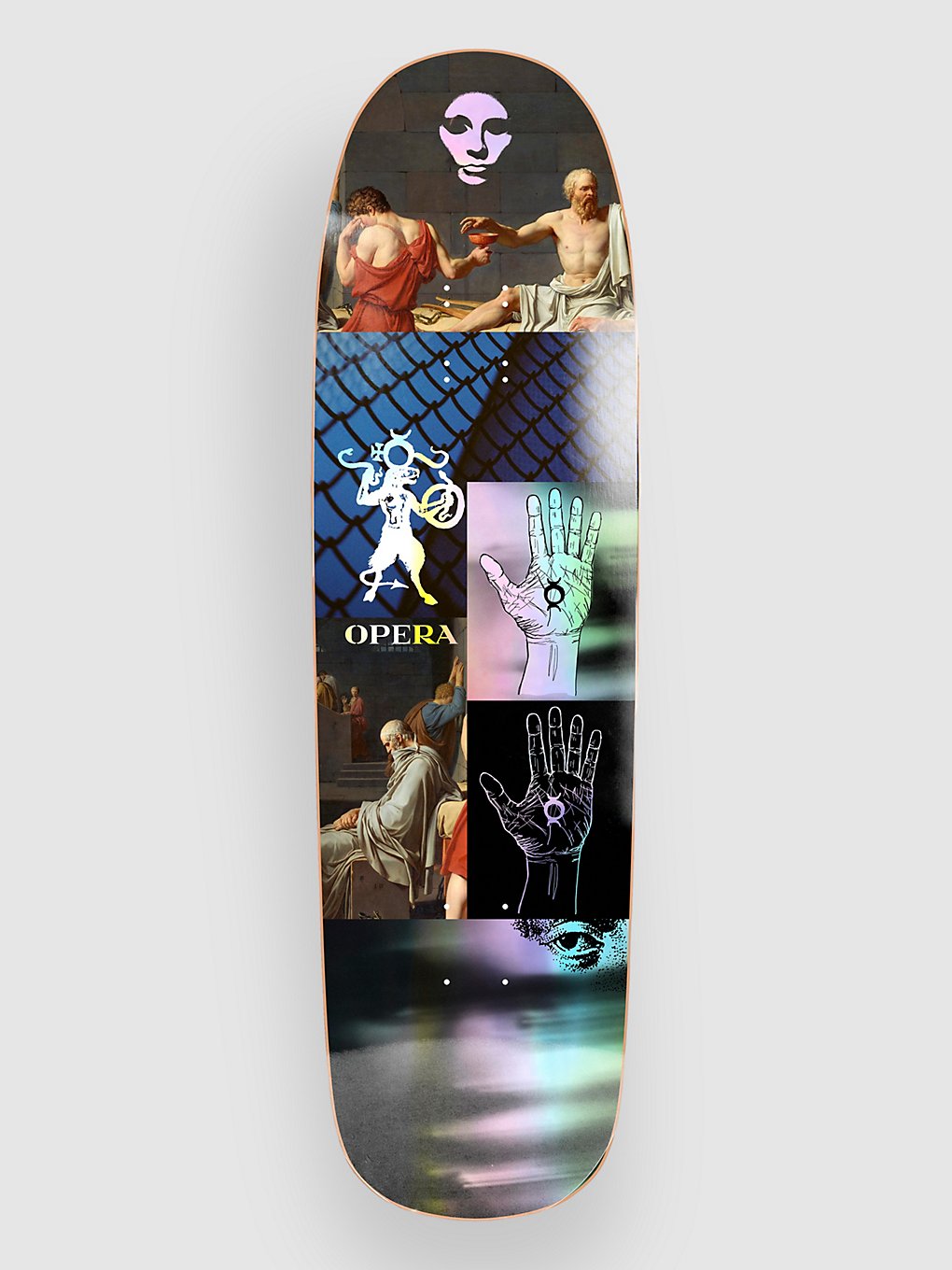 Opera Skateboards Marked 9.125" Skateboard Deck black kaufen