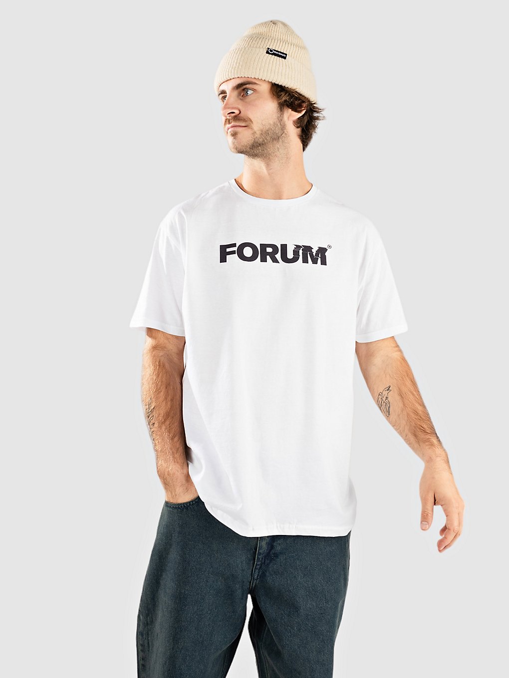 Forum Glitch T-Shirt white kaufen