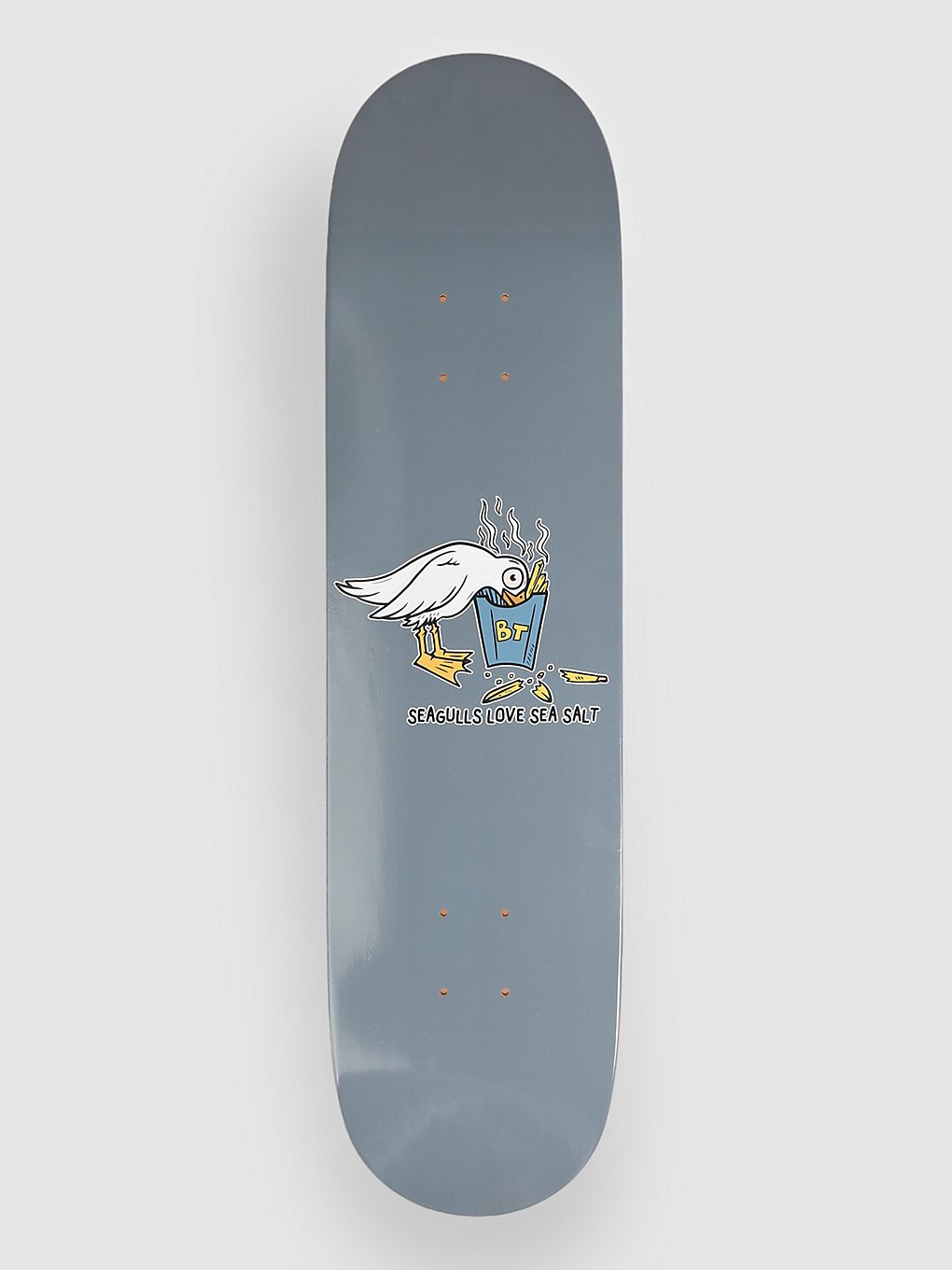 Blue Tomato Sea Gulls Love Salt 8" Skateboard Deck gray kaufen