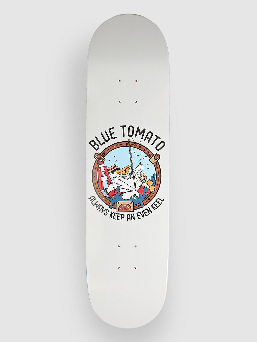 Blue Tomato Even Kneel 8.25" Skateboard Deck white kaufen