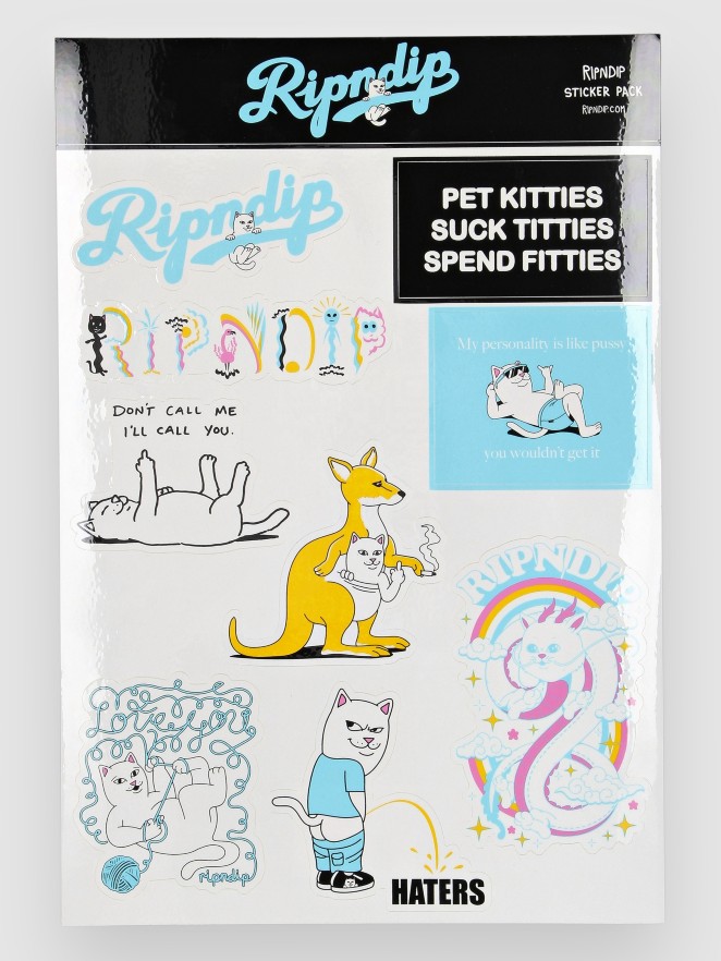 RIPNDIP Los Sticker