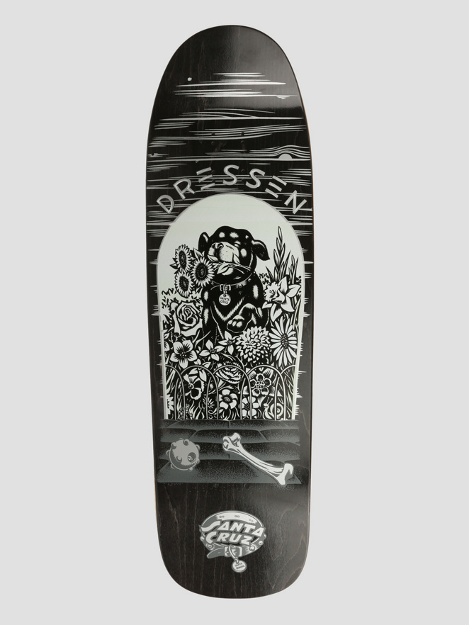 Santa Cruz Dressen Pup Shaped 9.31″ Tabla de skate