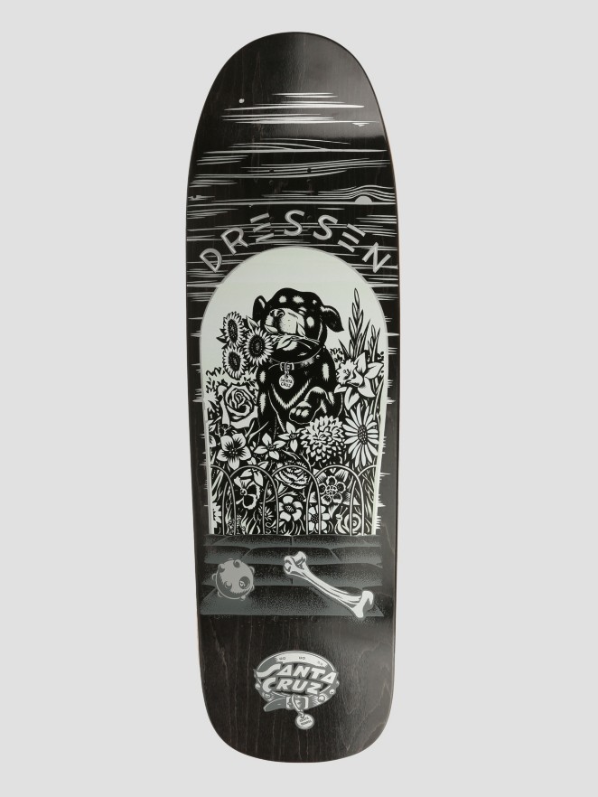 Santa Cruz Dressen Pup Shaped 9.31" Tabla de skate