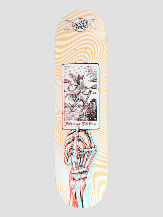 Santa Cruz Delfino Tarot Anaglyph Pro 8.25″ Tábua de Skate
