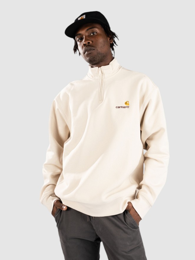 Carhartt WIP Half Zip American Script Zip Hoodie