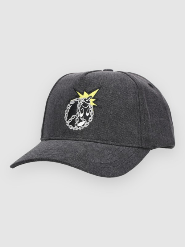 Adam Bomb Peace Chain Snapback Cap black