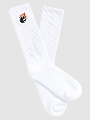 Adam Bomb Logo Socken white kaufen