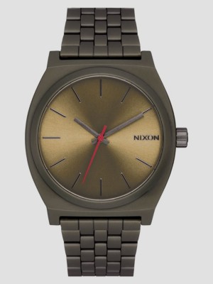 Nixon The Time Teller Uhr dark olive kaufen