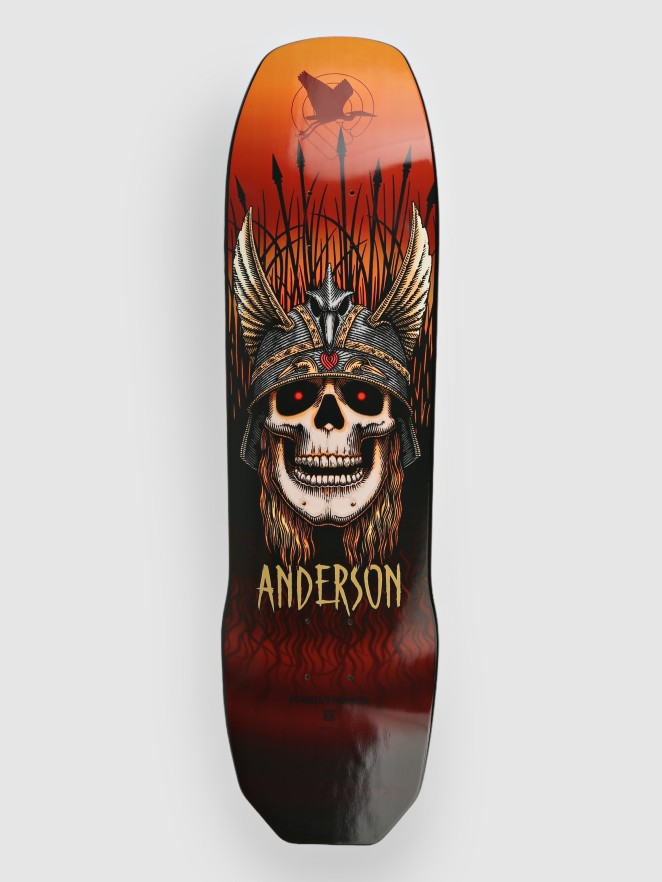 Powell Peralta Andy Anderson Heron Skull 8.45″ Skateboard D