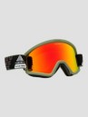 Electric Hex Drama Moss Black+Bonus Lens Rose Goggle