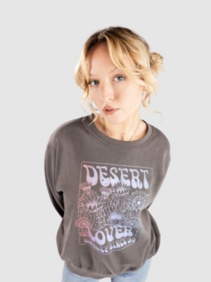 Hurley Desert Lover Boyeriend Crewneck Sweater pigment black kaufen