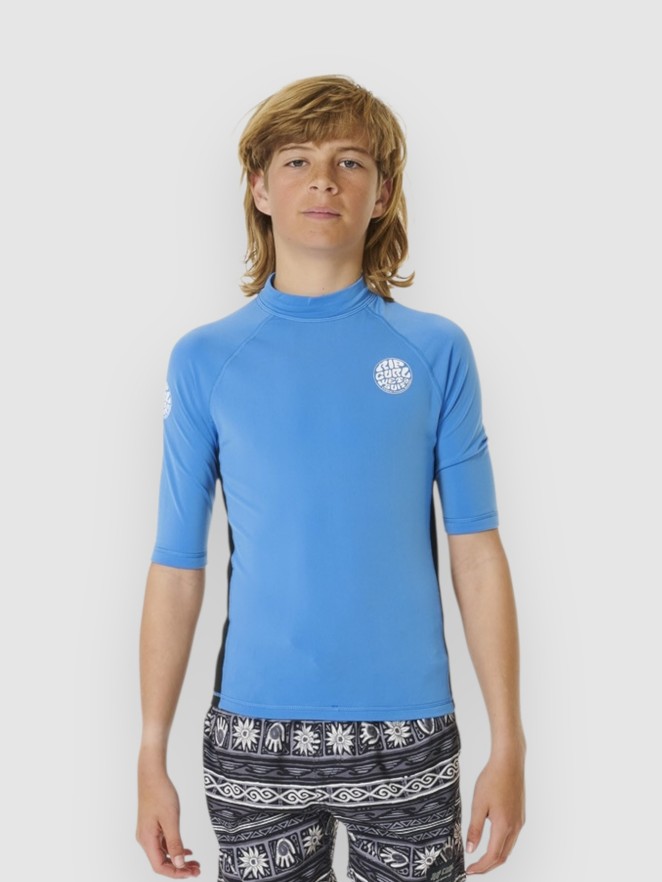 Rip Curl Icons Uv Brushed Kids Rash Guard