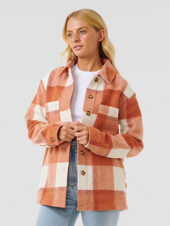 Rip Curl Soleil Check Shacket Bunda