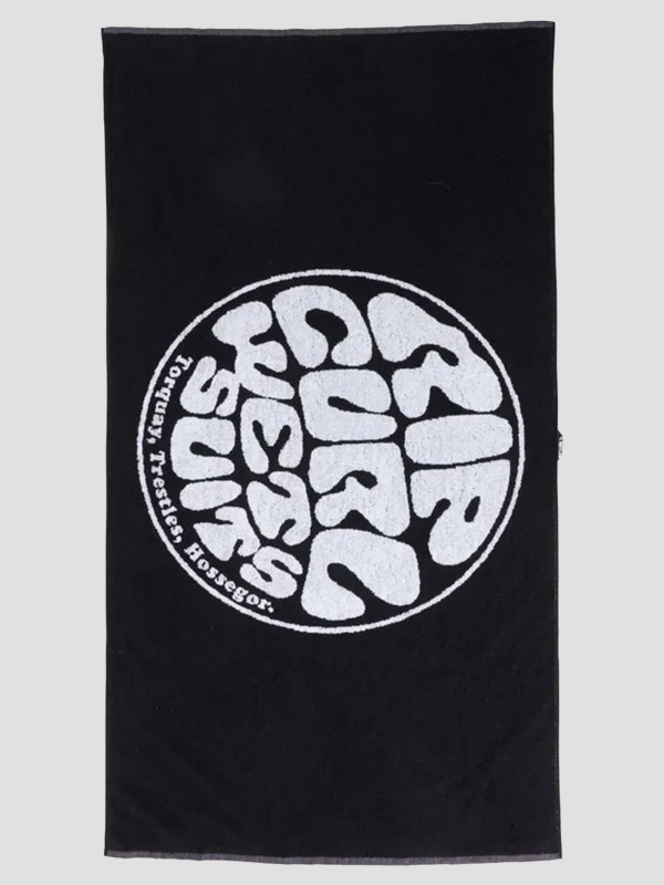 Rip Curl Logos Handtuch black