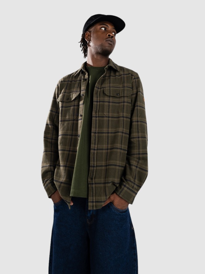 Fjällräven Ovik Heavy Flannel Camicia