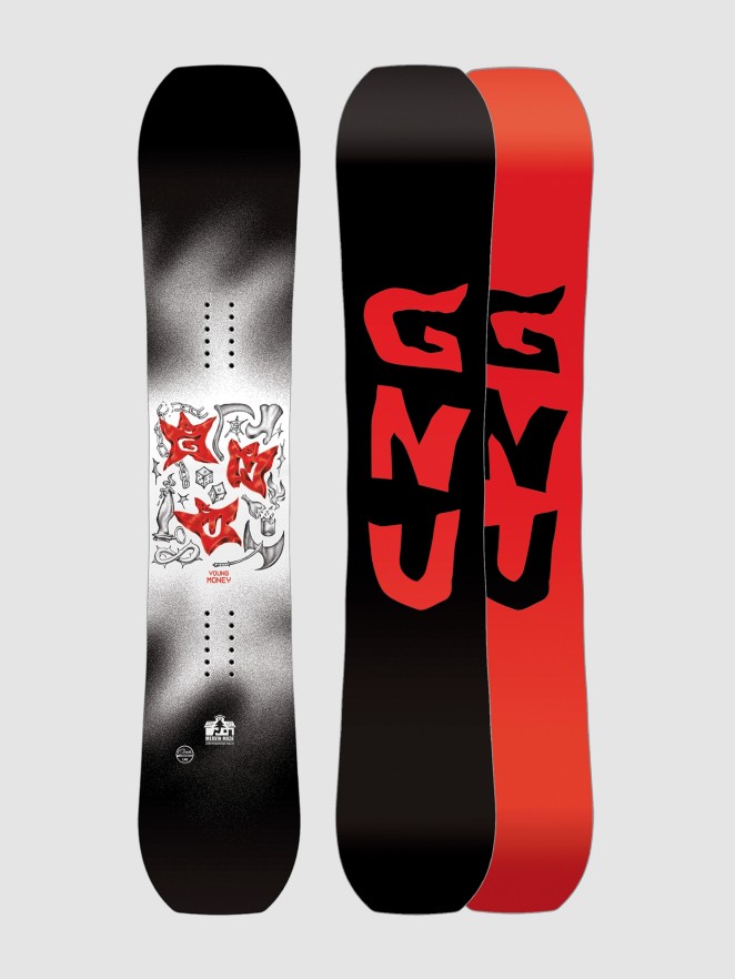 Gnu Young Money 2025 Kids Snowboard