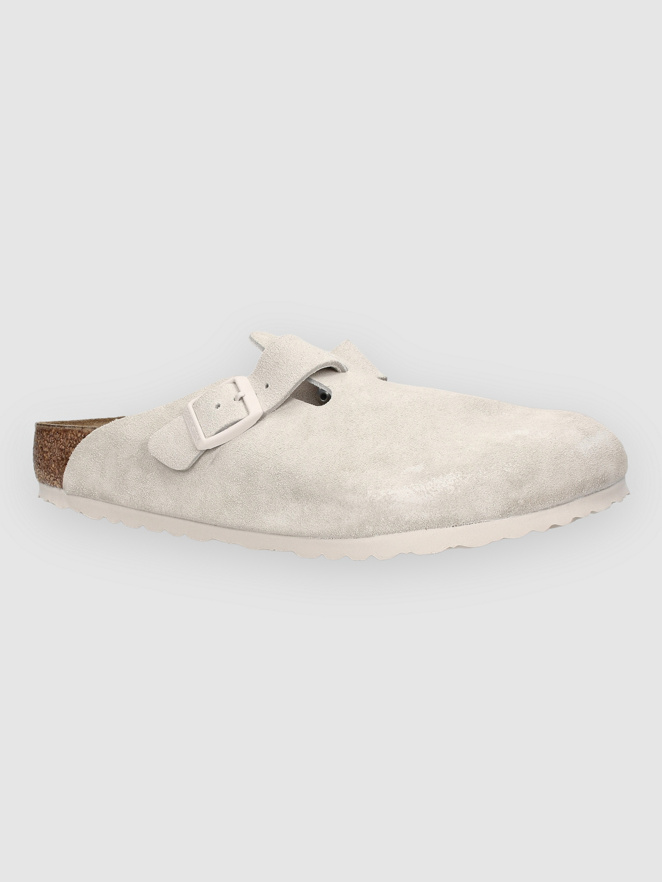 Birkenstock Boston Suede Leather Sandály