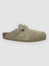 Birkenstock Boston Suede Leather Sandalen