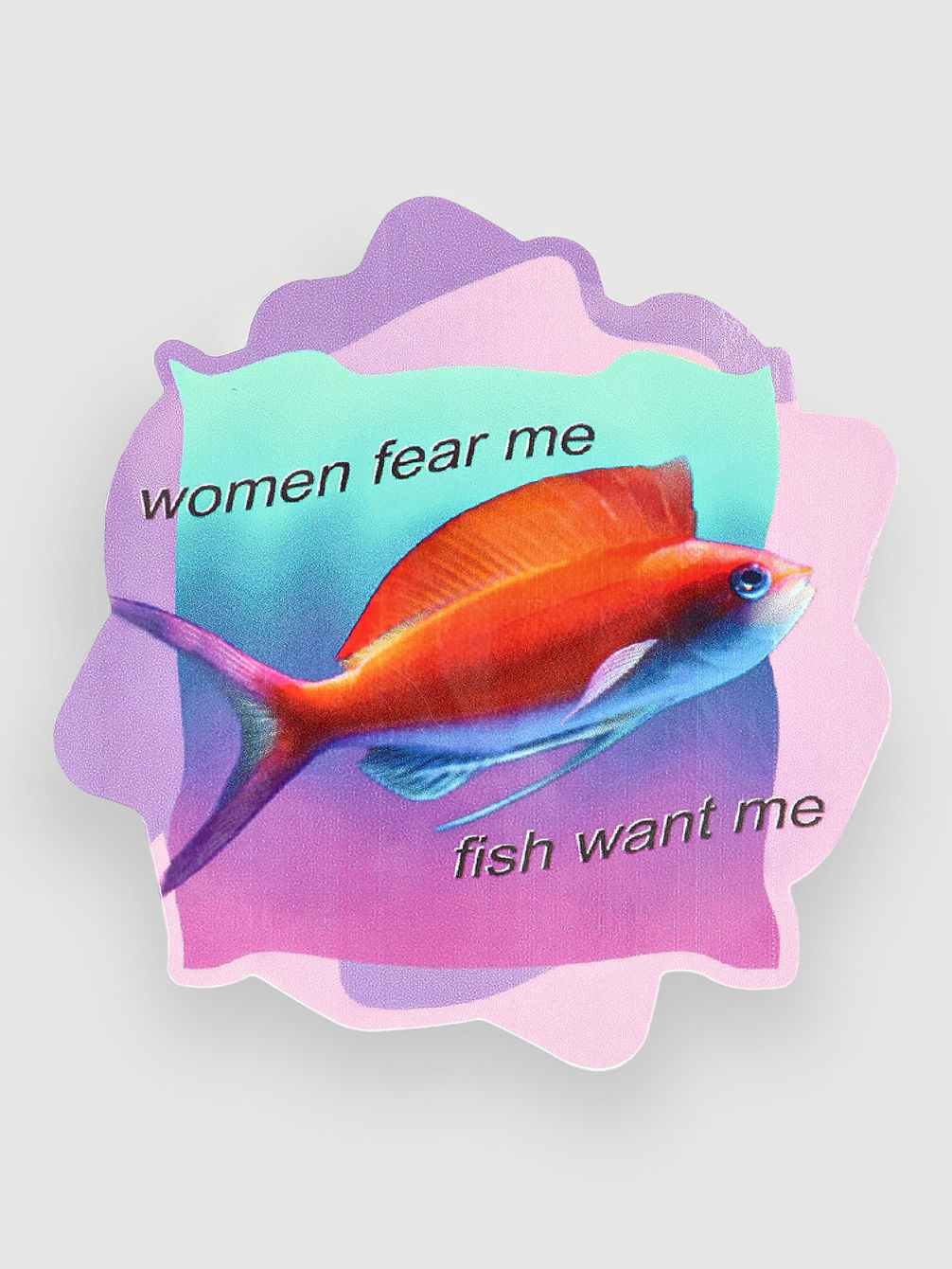 Fish Want Me Sticker