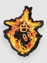 Adam Bomb Flaming Adam Sticker