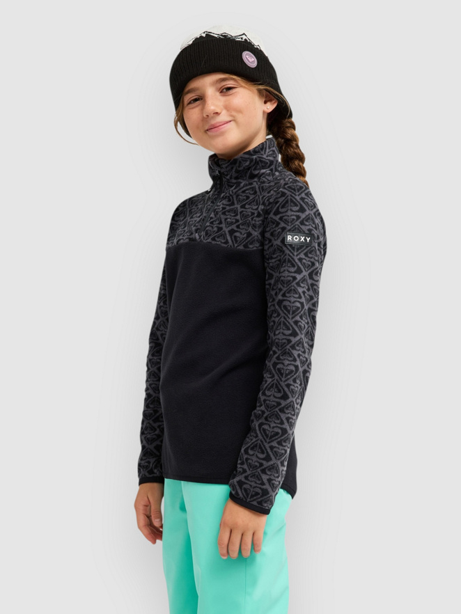 Roxy Whitecamp Half Zip Kids Sweater