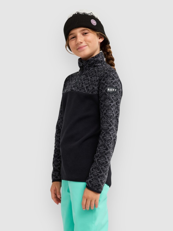 Roxy Whitecamp Half Zip Kids Sweater