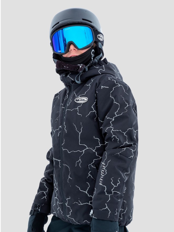 Quiksilver High In The Hood Printed Jacket