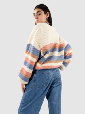 Marble Tiles Stripe Pullover