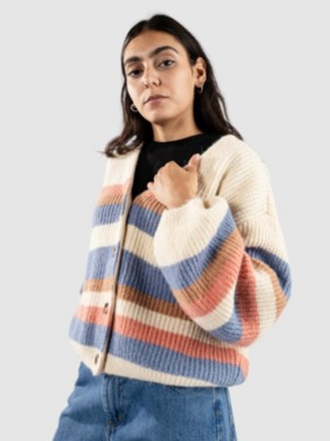 Marble Tiles Stripe Pullover