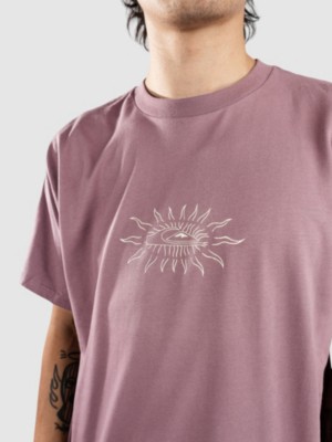 Sun Flare Mor Camiseta