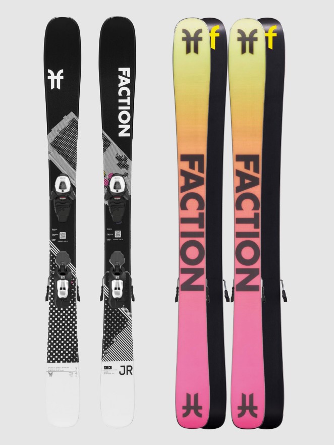 Faction Prodigy Jr + C5 Gw 2025 Kids Ski Set