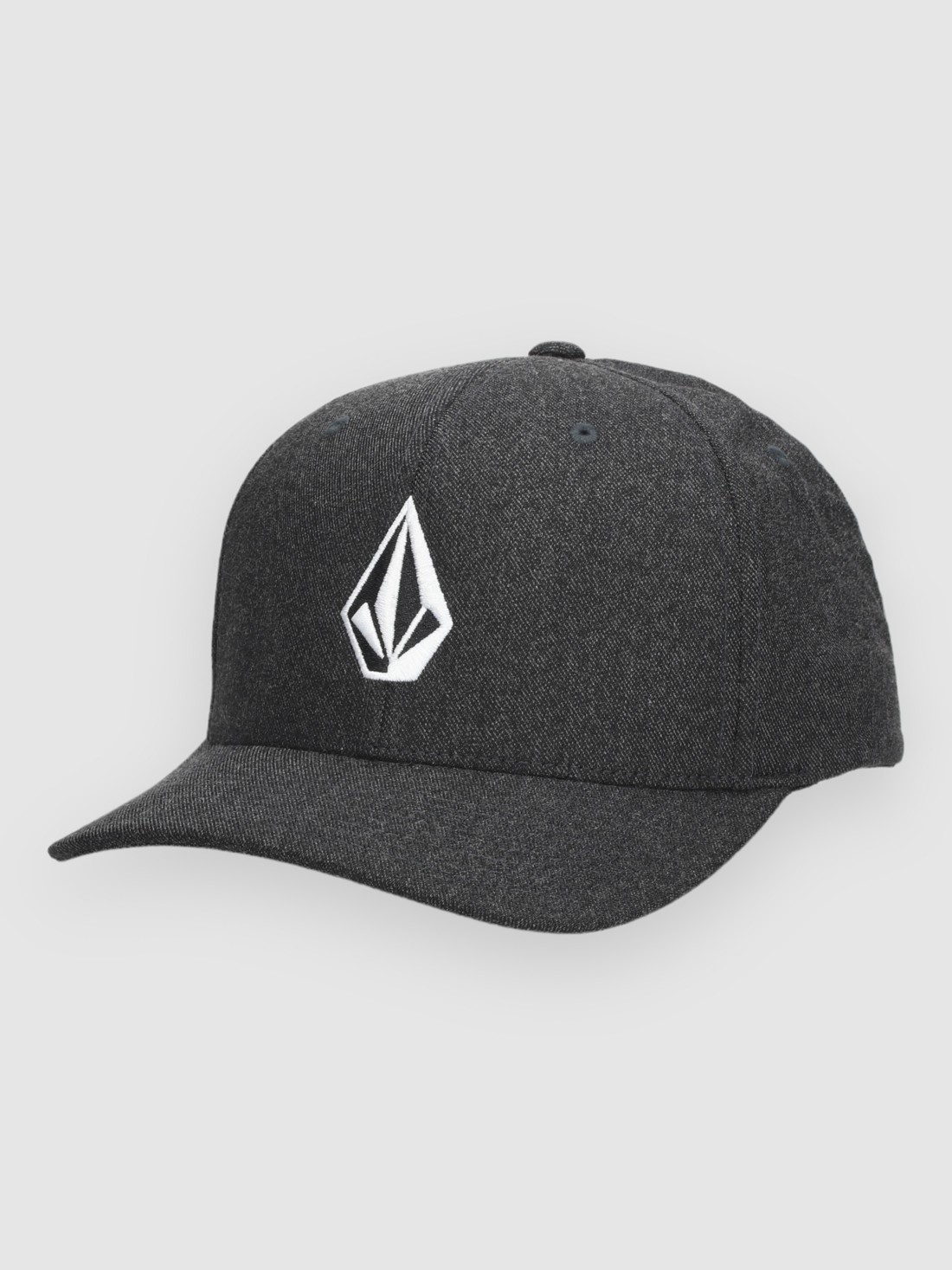 Volcom Full Stone Hthr Flexfit Cap charcoal heather