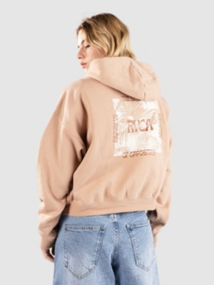 RVCA Court Sweatjacke warm taupe kaufen