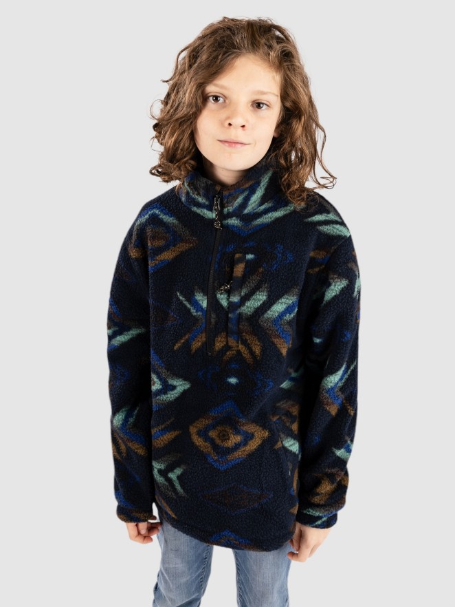Billabong Boundary Mock Neck Kids Half-Zip Fleece Pullover