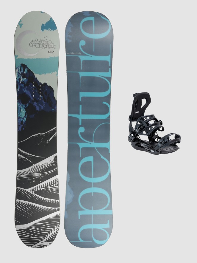 Aperture Inverted + SP FT360 S 2025 Snowboard komplet