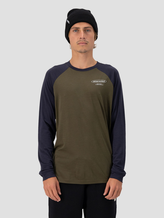 Mons Royale Icon Merino Raglan Funktionsshirt