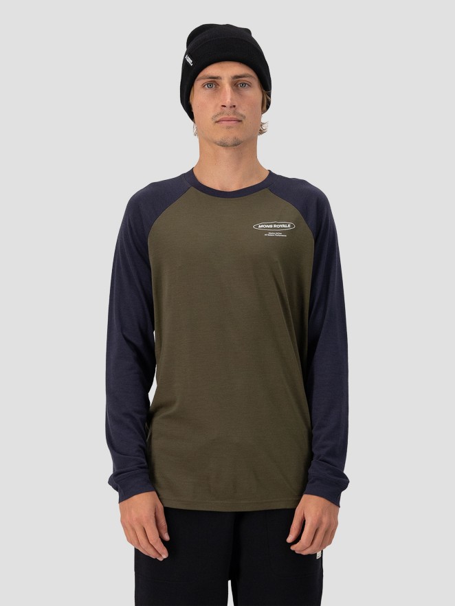 Mons Royale Merino Icon Air-Con Raglan Base Layer Top