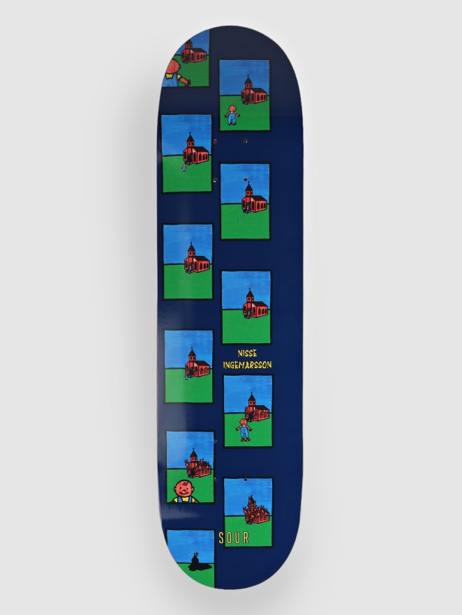 Sour Solution Nisse - Burn 8.125" Skateboard Deck