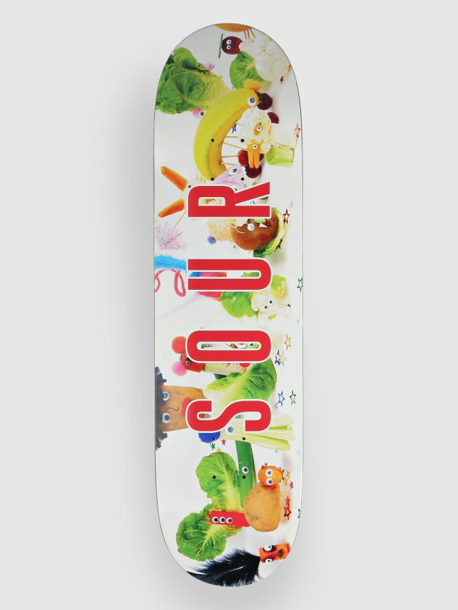 Sour Solution Sour Veggies 8.25" Skateboard Deck