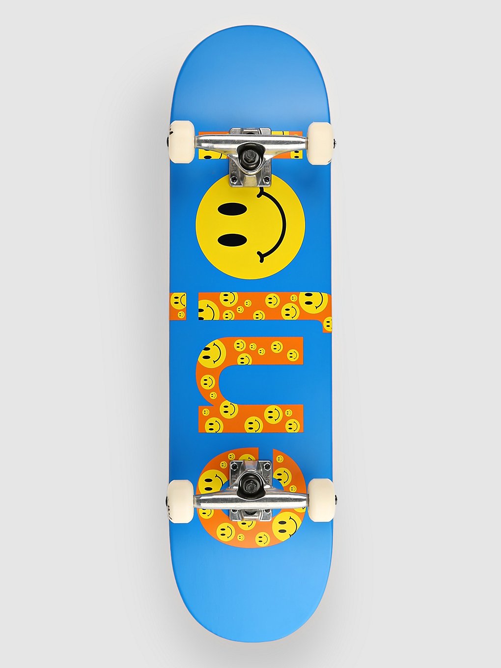 Enjoi No Brainer Smiley Fp 8.25" Skateboard blue kaufen